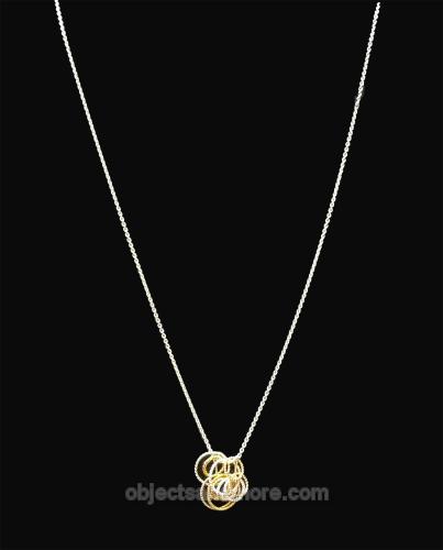 Twisted Pendant Sterling & Vermeil Twists by NAOMI